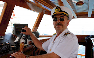 Your captain aboard the Bahriyeli! Bike & Boat Tours