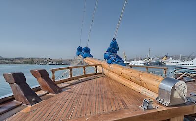 Foredeck | Thalassa | Bike & Boat Tour