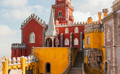 Entrance to Pena Palace, Sintra, Portugal. Unsplash@Julia Solonina