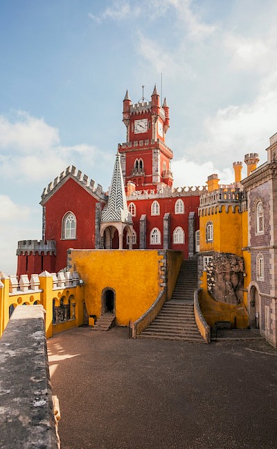 Entrance to Pena Palace, Sintra, Portugal. Unsplash@Julia Solonina