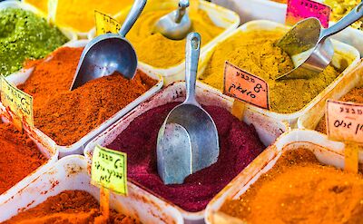 Great spices in Israel! Unsplash:Dan Gold