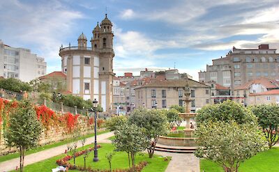 Pontevedra on the Iberian Peninsula in Spain. Flickr:Ivan PC