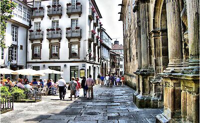 Walking the streets of Santiago de Compostela in Spain! Flickr:Jose Luis Cernadas Iglesias 