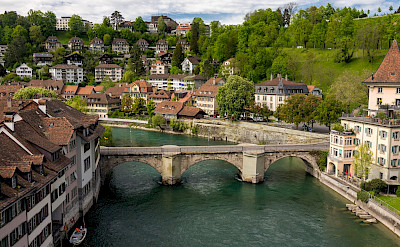 Aare River in Bern, Switzerland. Flickr:Jayphen