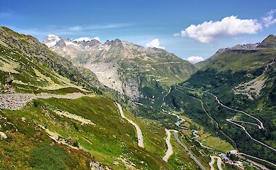 Grimsel Pass and Furka Pass, Switzerland. Unsplash@Claudio Biesele
