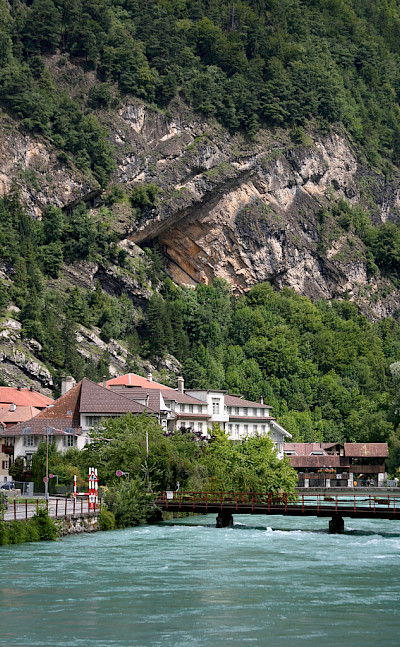 Rushing rivers in Interlaken, Switzerland. Flickr:ben kucinski