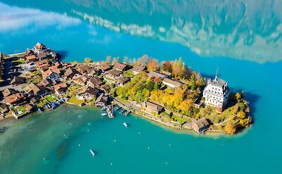 Iseltwald on the lake, Switzerland. Unsplash@Manuel Boxler