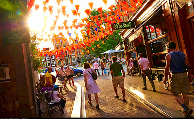 Summertime in Amsterdam, North Holland, the Netherlands. Photo via Flickr:Moyan Brenn