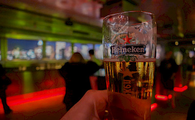 Delicious Heineken at the end of the bike ride. Flickr:Brandon