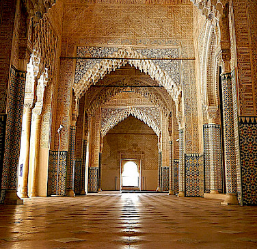 Alhambra Palace is a sight to see in Granada, Spain. Photo via Flickr:Ronny Siegel