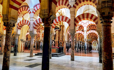 Prayer Hall in the Mezquita-Catedral de Córdoba is a UNESCO World Heritage Site. Flickr:r chelseth