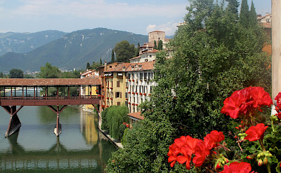 Another view of the river in Bassano del Grappa, Italy. Flickr:Alain Rouiller