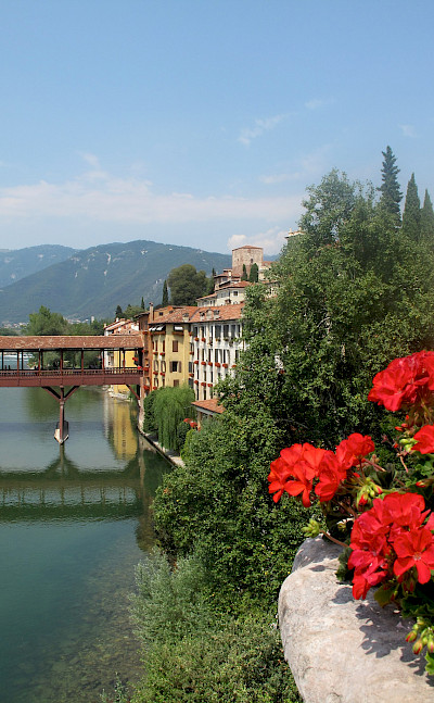 Another view of the river in Bassano del Grappa, Italy. Flickr:Alain Rouiller