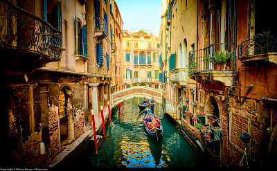 Gondola ride in Venice, Veneto, Italy. Flickr:Moyan Brenn 45.827103, 12.006721
