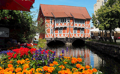 Bridge house in Wismar, Germany. Image by André Bauer from Pixabay 