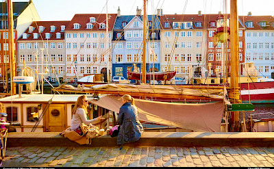 Nyhavn or New Harbor in Copenhagen, Denmark. Flickr:Moyan Brenn