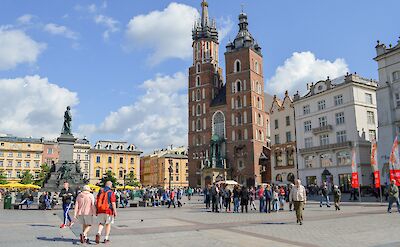 Main Square in Kraków, Poland. Flickr:Francisco Anzola