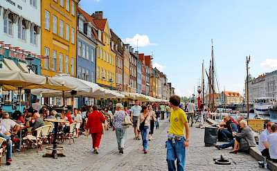 Nyhavn, or New Harbor, in Copenhagen, Denmark. Flickr:Dimitris Karagiorgos