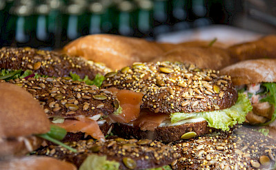 Salmon sandwiches in Denmark. Flickr:Susanne Nilsson