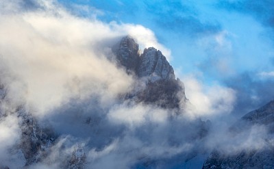 Clouds above Bolzano, Italy. Unsplash@Marek Piwnicki