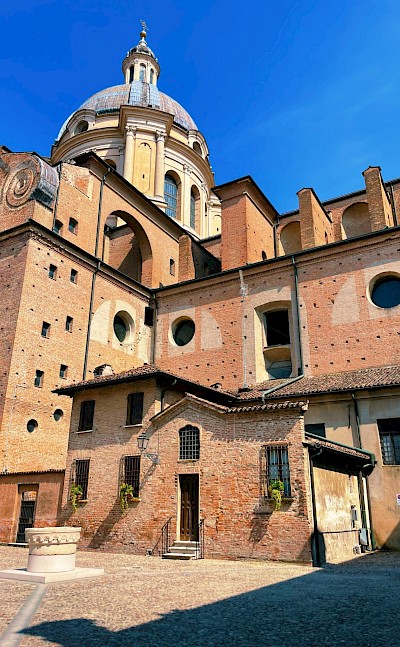 Domed building in Mantova, Italy. Unsplash@Michael Martinelli
