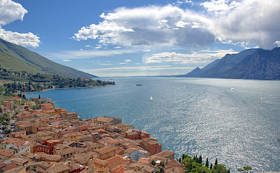 Overlooking Lake Garda, Italy. Photo via Flickr:Michael Bertulat