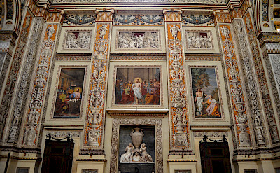 Frescoes in Mantova (<i>Mantua</i>) in Lombardy, Italy. Photo via Flickr:Pedro