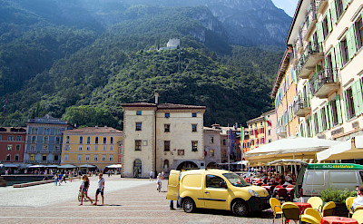 Relaxing in Riva del Garda, Italy. Photo via Flickr:Alex