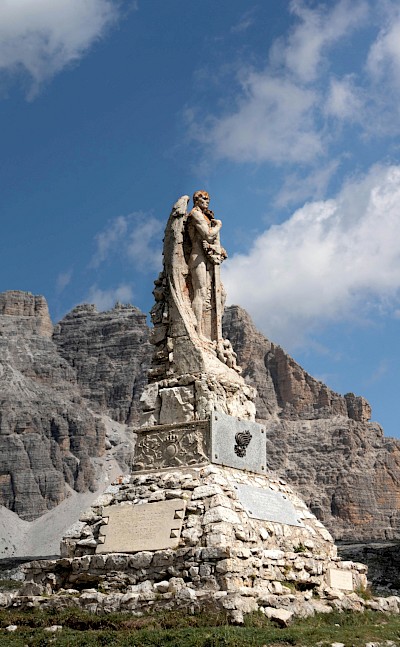 Statue in Bolzano, Italy. Unsplash@Noah di Gesu