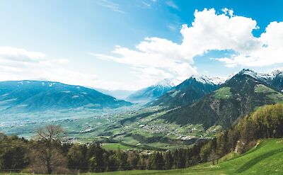 Lush mountains near Merano, Italy. Unsplash@Markus Spiske