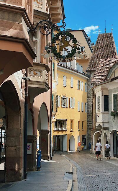 Streets of Merano, Italy. Unsplash@Reisetopia