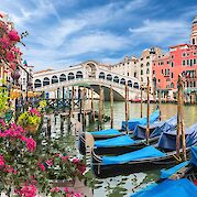 Bolzano to Venice - View with gondola on Grand Canal, Venice, Italy Licensed  Save to Library  Preview Crop  Find Similar   File #:  324658784 View with gondola on Grand Canal, Venice, Italy