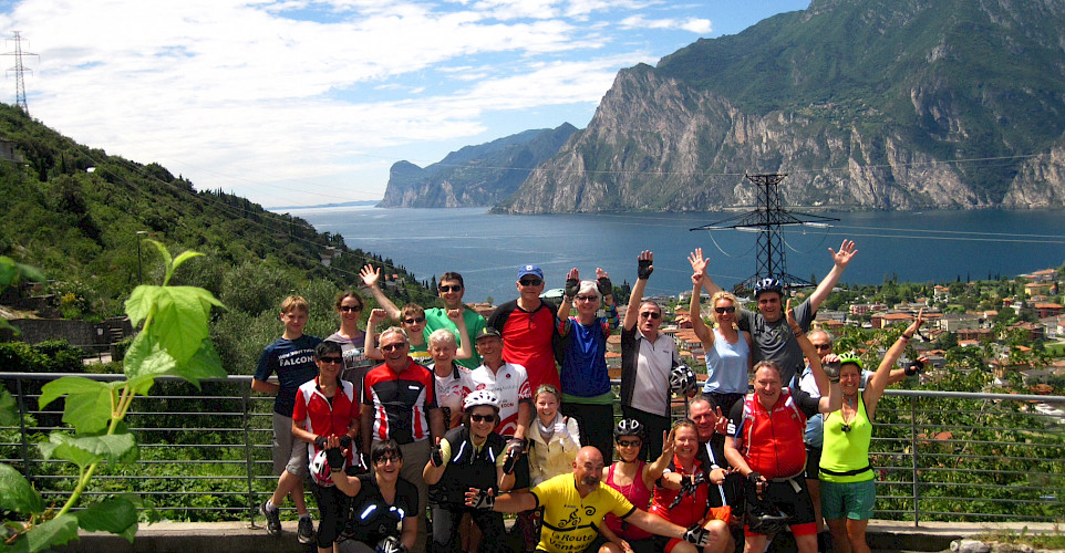 Group shot at Lake Garda in Italy. ©Photo via TO 