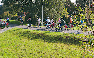 Biking through Flanders in Belgium. ©TO