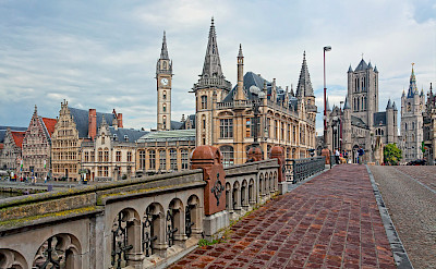 Ghent in Flanders, Belgium. ©Hollandfotograaf