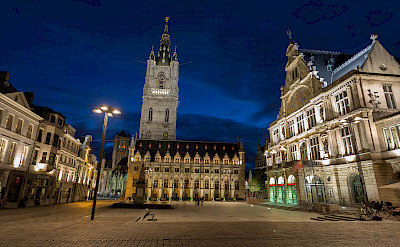 Belfry Square, Ghent, Belgium. Flickr:Jiuguang Wang