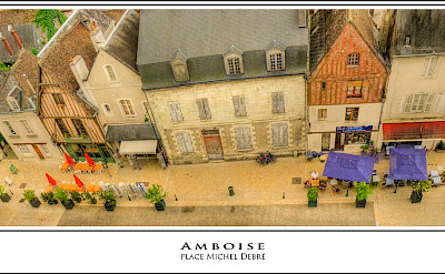 Place Michel Debre in Amboise, France. Flickr:@lain G