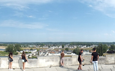 View from Château d'Amboise, France. Flickr:Maria Nemes