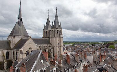 Grey roofs characteristic of Blois, France. Flickr:Nicolas Vollmer