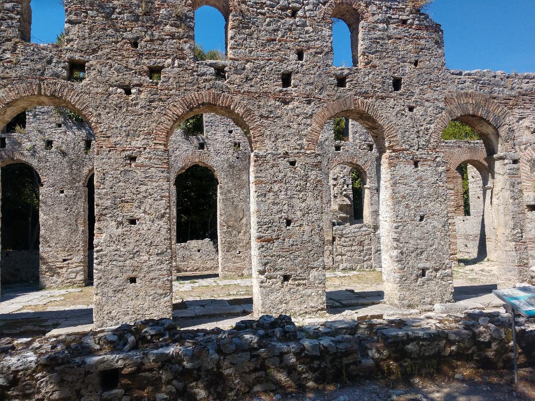 Beautiful architecture and ruins in Albania