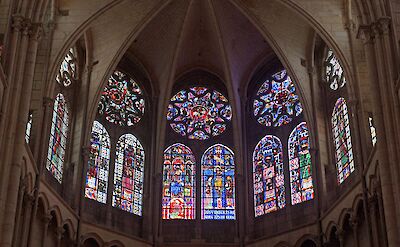 Cathédrale Saint-Etienne in Auxerre, France. Flickr:Allie_Caulfield 