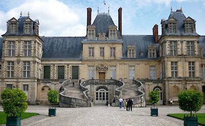 Palace of Fontainebleau in Burgundy, France. Flickr:Mark B. Schlemmer