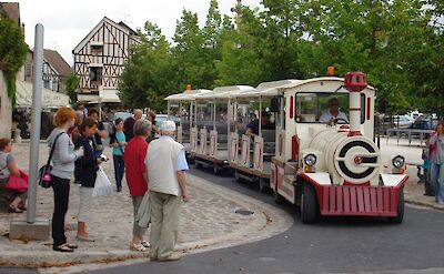 Local transportation in Provins, Burgundy, France. ©TO