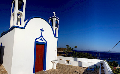 Church on Lipsi Island, Greece. Flickr:Kostas Limitsios