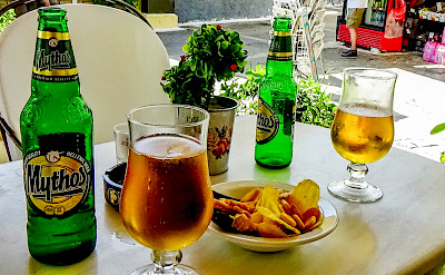 Mythos, the local beer in Greece. Flickr:Keith Laverack