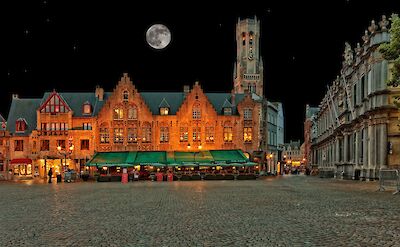 Main Square in Bruges, Belgium. ©Hollandfotograaf 