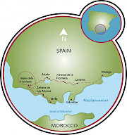 Costa da Andaluzia Mapa