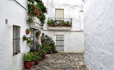 White village of Vejer de la Frontera, Spain. Flickr:Jocelyn Erskine-Kellie