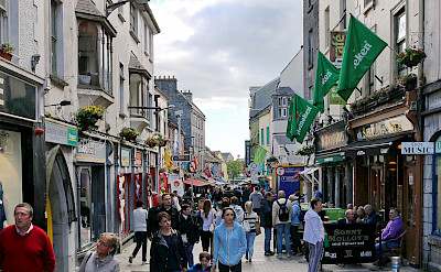 Shopping in Galway, Ireland. Flickr:Robert Linsdell