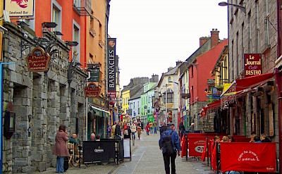 Quay Street in Galway, Ireland. Flickr:IrishJaunt